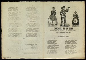 Canciones de la jota : para cantar los galanes á sus damas, con el nombre de cada una