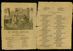 El sueño adorado : segunda parte ; La cubana : americana ; Canciones de la zarzuela Adriana Angot