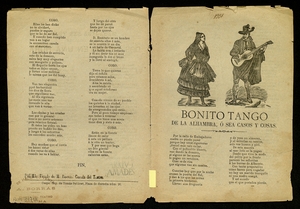 Bonito tango de la alhambra, ó sea casos y cosas ; Habanera del tren de la Zarzuela : dos siglos en una hora