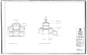 13 Detalls estructura de la coberta de l'absis