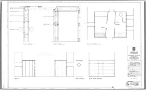 12.- Detall construcció bloc de serveis i vestuari