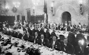 Banquet en honor del president de Portugal