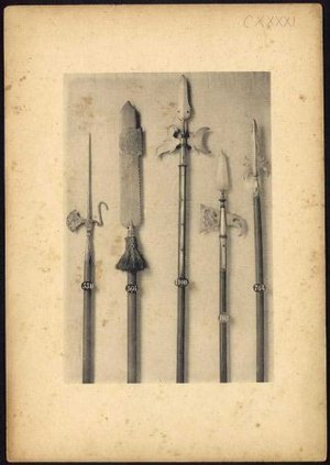 Armes de llança del s.XVII.