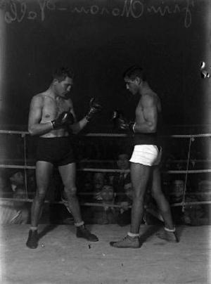 Combat de boxa disputat entre Julian Jim Moran i Joe Walls