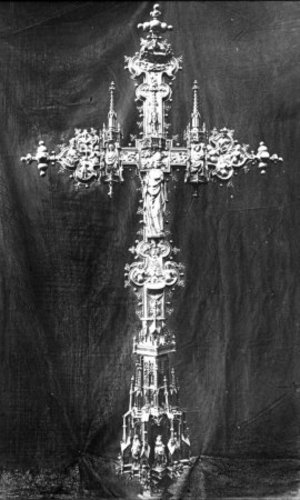 Creu processional de Sant Nicolau, a Cervera