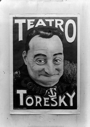 Cartell de teatre de la companyia Toresky