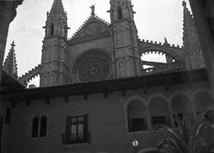Façana de la catedral de Palma de Mallorca