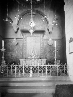 Altar de l'església de Santa Maria a Caldes de Montbui