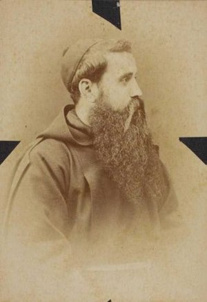 Retrat de perfil del Pare Miquel A. (Isidre Colldeforns Lladó)