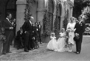 Casament de Josep Maria Gomis i Blanca Alonso de Bilbao, al balneari Urberuaga de Ubilla, a Biscaia