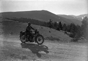 Pilot disputant una cursa de motociclisme