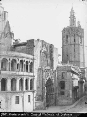 Façana de la catedral de València