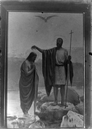 Baptisme de Jesús al Jordà.