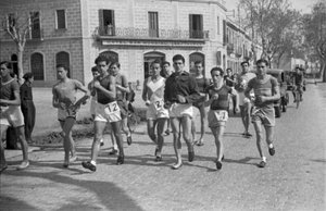 Cursa de marxa atlètica Mataró- Barcelona
