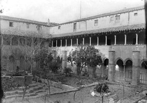 Claustre del monestir de Sant Jeroni de la Murtra, a Badalona