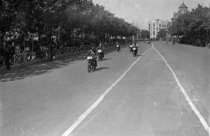I Gran Premi Barcelona de motociclisme, celebrat al circuit de Montjuïc