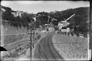 Estesa ferroviària a Sarrià