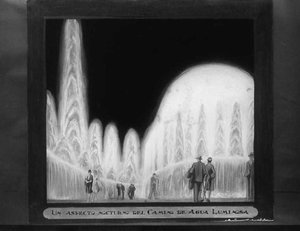 [Projecte d'il·luminació de l'Exposició Internacional de Barcelona de 1929]