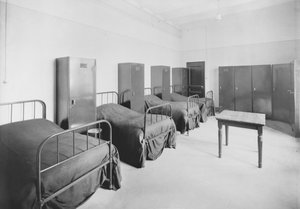 Dormitori de la Caserna d'Artilleria del Grup d'Informació número 2.
