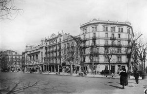 Diversos edificis del passeig de Gràcia.