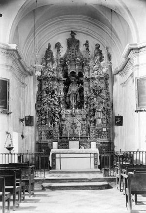 Altar d'una església.
