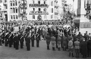 Missa de campanya celebrada en acció de gràcies per la "liberación" de Girona