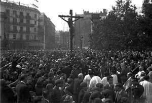 Restitució del Sant Crist de Lepant a la catedral de Barcelona