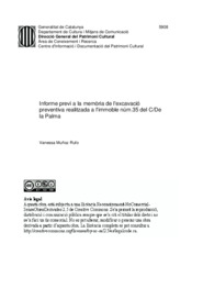 Memòria d'intervenció arqueològica al Carrer de la Palma, 35. Ciutat Romana d'Iluro