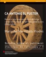 Ca Antoni el fuster: recerca i documentació d'un habitatge i taller de fusteria durant tres generacions (1869-1960)