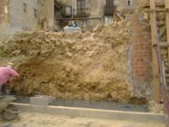 Memòria de l'excavació arqueològica preventiva realitzada a la muralla de Vilafranca. Carrer Ponent - Carrer Sant Pau