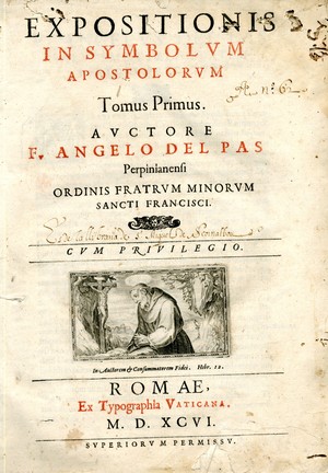 Expositionis in symbolum apostolorum tomus primus