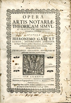 Opera artis notariae : theoricam simul et practicam eruditionem complectentia