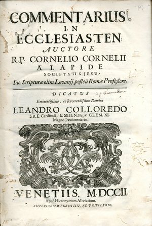 Commentarius in Ecclesiasten