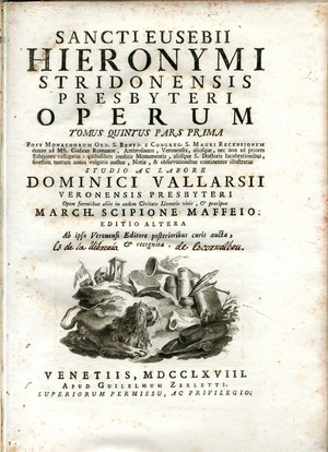 Sancti Eusebii Hieronymi ... Operum
