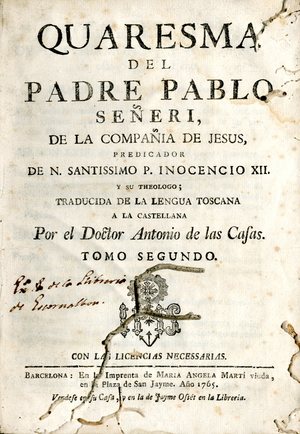 Quaresma del padre Pablo Señeri