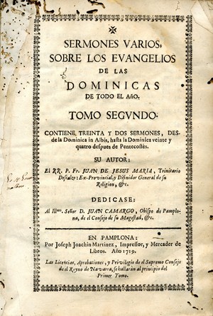 Sermones varios de las dominicas que se celebran en el discurso de todo el año