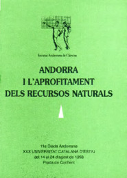 Andorra i l'aprofitament dels recursos naturals