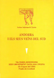 Andorra i els seus veïns del sud