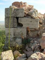 Memòria del control arqueològic realitzat durant les obres de consolidació del Castell de Prenafeta