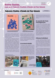 Revista Bastida, òrgan de la Federació d'Instituts d'Estudis del País Valencià
