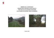 Memòria de la intervenció arqueològica preventivaefectuada al Parc Eòlic de Vallfogona de Riucorb