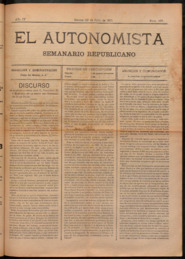 El Autonomista, Núm. 165