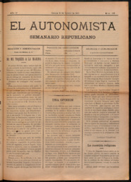 El Autonomista, Núm. 166