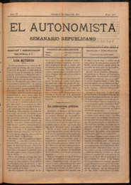 El Autonomista, Núm. 167