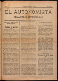 El Autonomista, Núm. 168