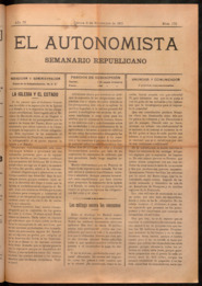 El Autonomista, Núm. 179