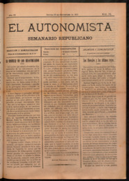 El Autonomista, Núm. 181