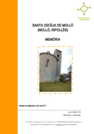 Santa Cecília de Molló. Memòria