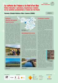 La cultura de l'aigua a la Vall d'en Bas. Molins hidràulics i agricultura. Arquitectura i història de les activitats preindustrials a l'entorn de l'alt Fluvià