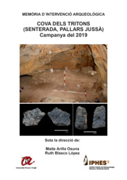 Memòria d´intervenció arqueològica Cova dels Tritons